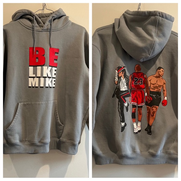BE LIKE MIKE‎ graphic hoodie - Picture 1 of 8